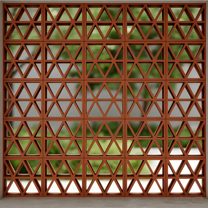 Ventilation Terracotta Bricks Perforated Clay Screen Breeze Block Decorative Interior/Exterior Partitions