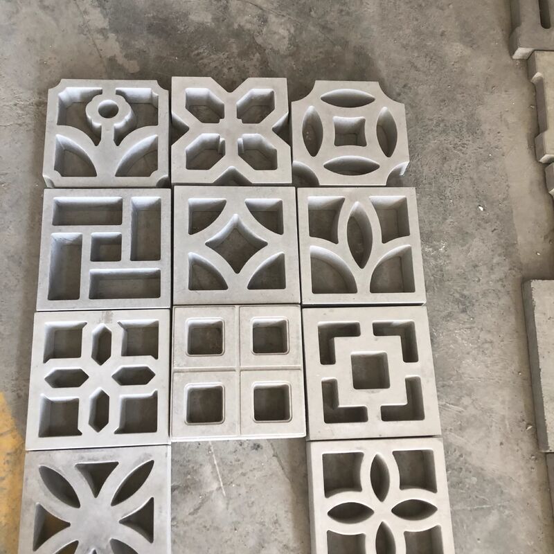 Breeze Block Unit Ventilasi Beton Dekoratif Blok Cinder untuk Partisi Interior yang Bergaya & Dinding Aksent