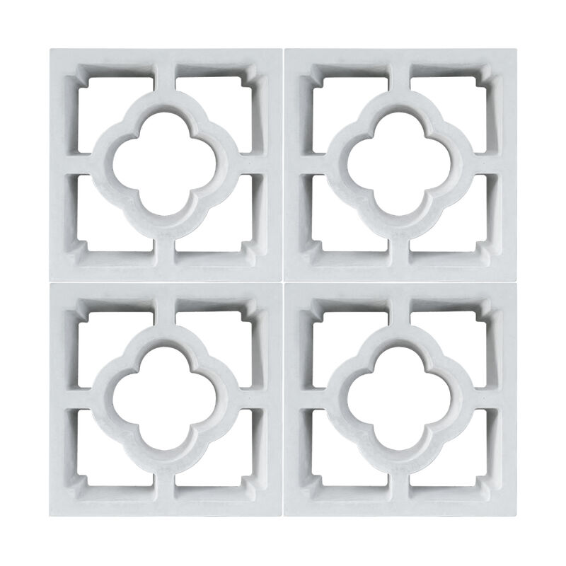 Breeze Block Unit Ventilasi Beton Dekoratif Blok Cinder untuk Partisi Interior yang Bergaya & Dinding Aksent