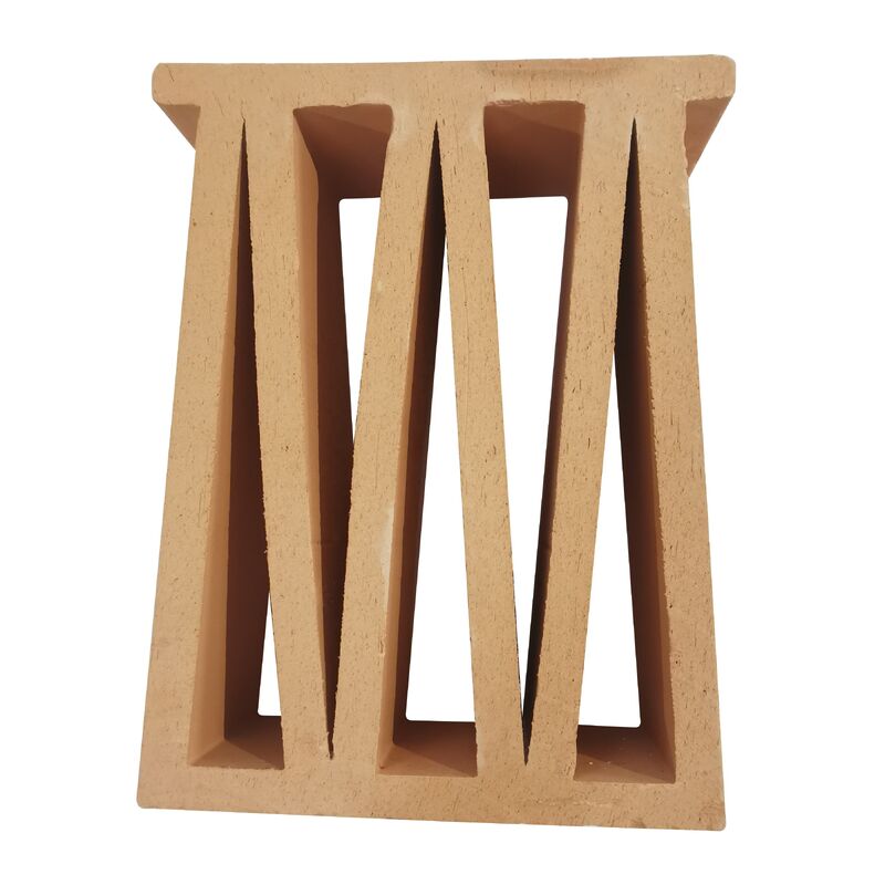 Brick Partition Wall Background m Shape Yellow Color Wind Screen Tiles Terracotta Breeze Blocks Panel