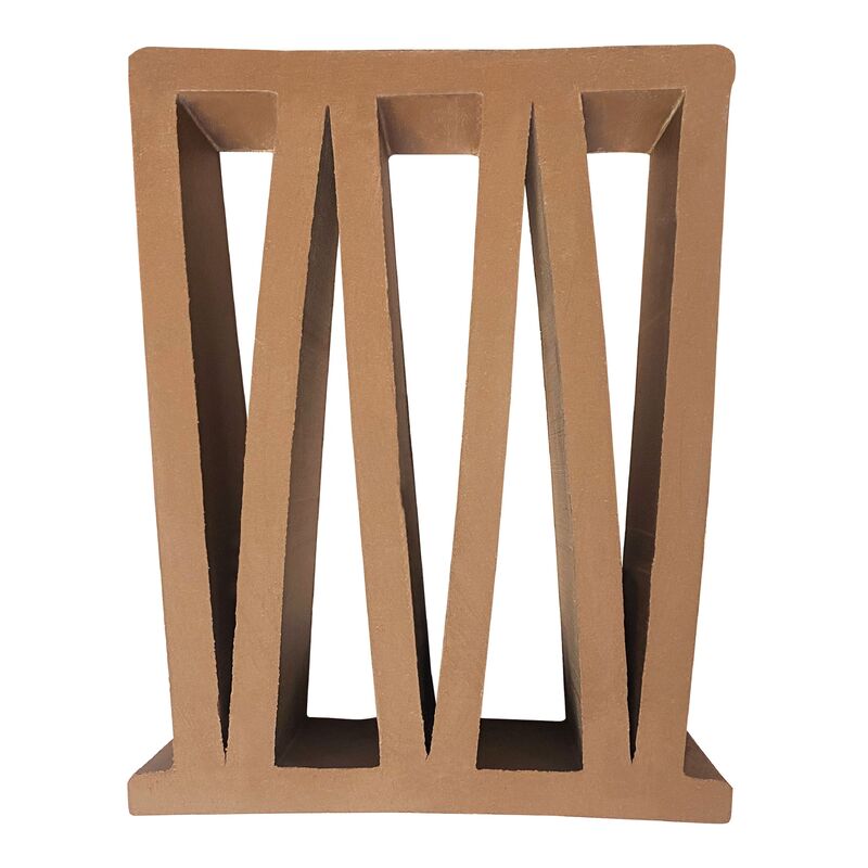 Brick Partition Wall Background m Shape Yellow Color Wind Screen Tiles Terracotta Breeze Blocks Panel