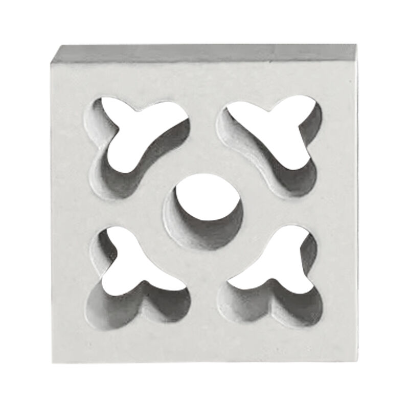 Double Square Breeze Block Wall Beton Dekoratif Screen Blocks Semen Batu bata berongga untuk furnitur Landscape