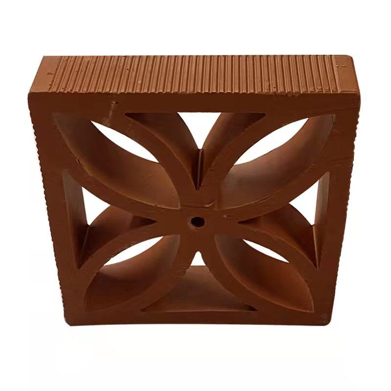Terracotta Breeze Block Panel Desain Tembok Arsitektur Dekoratif Perforated Brick
