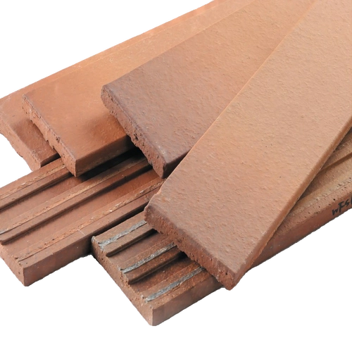 Clay Split Brick Natural Terracotta Thin Brick Wall Cladding untuk Dekorasi Fasad Luar dan Proyek Arsitektur