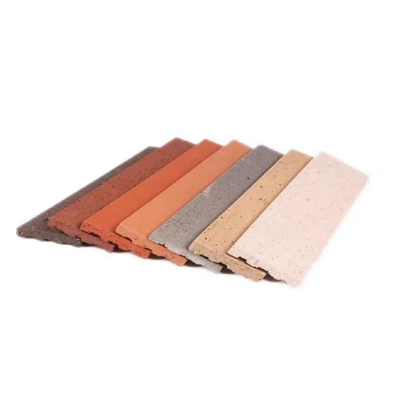 Rustik Split Wall Face Brick for Hotel Courtyard Park Eksterior Wall Cladding Tile Outdoor Building Dekoratif Split Brick