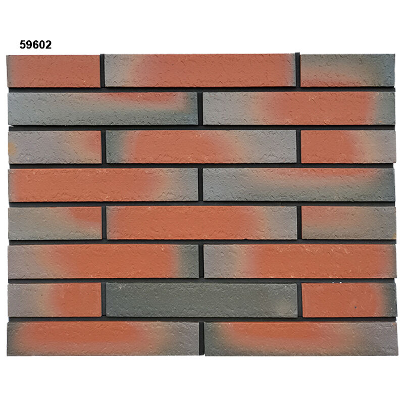 Split Wall Face Brick Outdoor Villa Garden Dekorasi dinding eksterior Lumpur Split Facing Brick untuk bangunan Konstruksi fasad