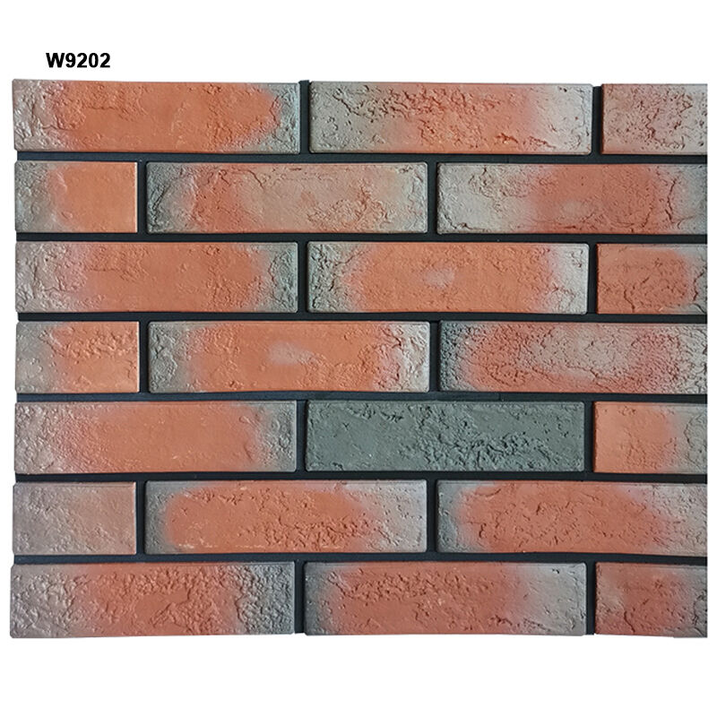 Split Wall Face Brick Outdoor Villa Garden Dekorasi dinding eksterior Lumpur Split Facing Brick untuk bangunan Konstruksi fasad