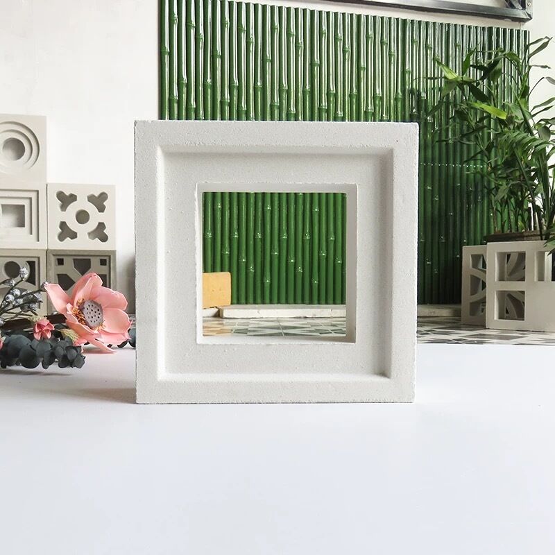 Dekoratif Beton Breeze Blocks Keamanan Arsitektur Blok Dinding Blok Breeze Modern Desain Blok untuk Fitur Dinding Villa Patio