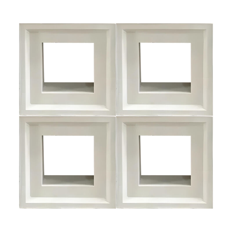 Dekoratif Beton Breeze Blocks Keamanan Arsitektur Blok Dinding Blok Breeze Modern Desain Blok untuk Fitur Dinding Villa Patio