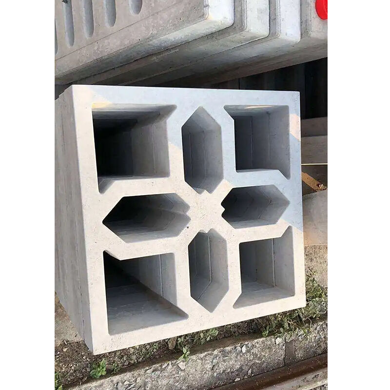 Blok Breeze Beton Blok Dekoratif Kerongkongan untuk Fasad Luar Ruang Layar Privasi dan Proyek Lansekap Modern