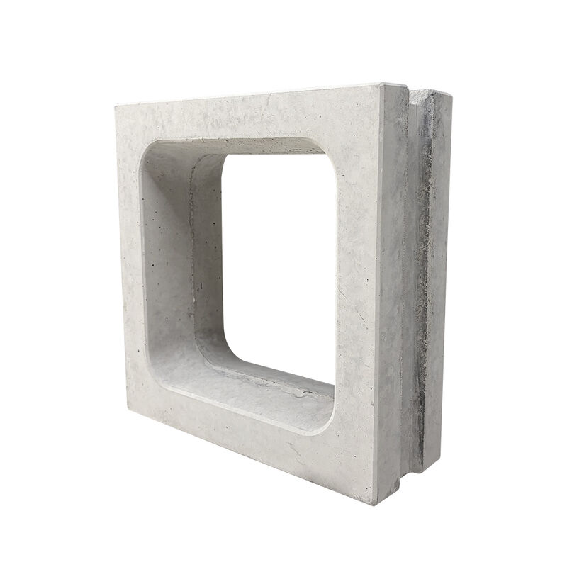 Blok Breeze Beton Blok Semen Precast untuk Pagar Taman Tembok Luar Ventilasi dan Aplikasi Dekoratif