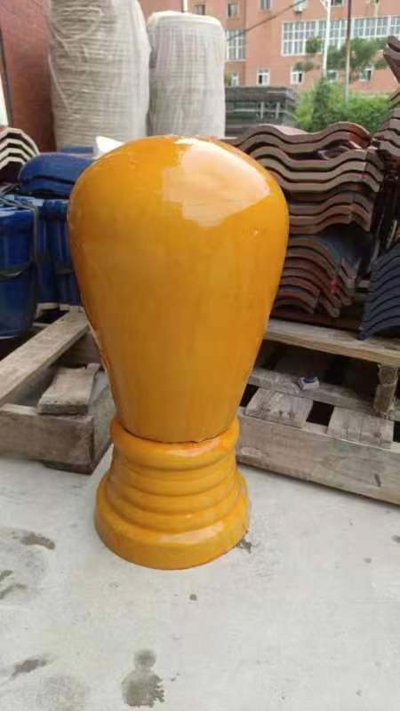 Glazed Chinese Ceramic Roof Tile System High-Fired Weatherproof Yellow Clay Tiles for Gazebos Temples & Pavilions