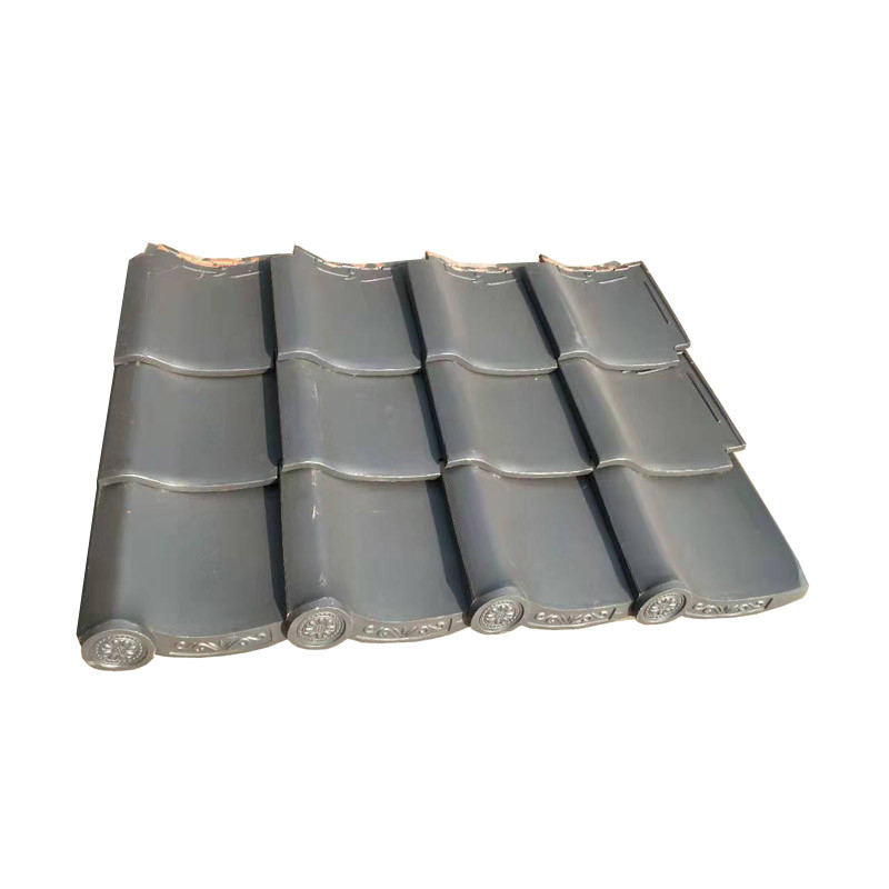310*310mm Jubin Atap Jepang Tersedia Bahan Lemak Abu-abu Untuk Gaya Arsitektur yang Berbeda